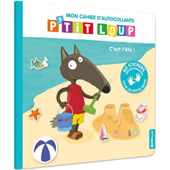 Mon cahier d'autocollants p'tit loup
