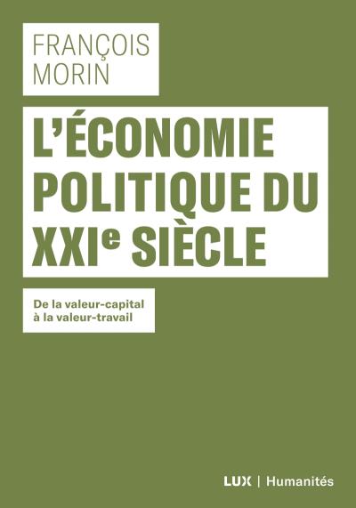 L'économie politique du XXIème siècle
