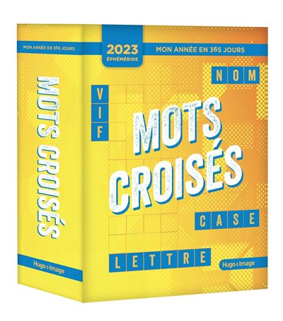 Mon Année Mots croisés - 2023 - cartonné - Collectif, Livre tous les