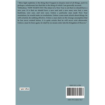 A Chesterton calendar