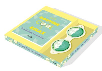 Coffret T'as le look concombre ! - ma routine cool et relax - Sylvia André - Boîte ou accessoire