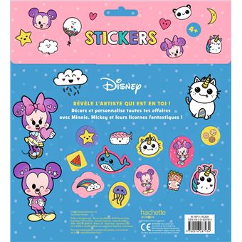 STANDARD CHARACTERS - Pochette Les Ateliers - Stickers - Kawaï Licornes - Disney