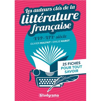 Les auteurs clés de la littérature française (XVIe-XIXe siècle)