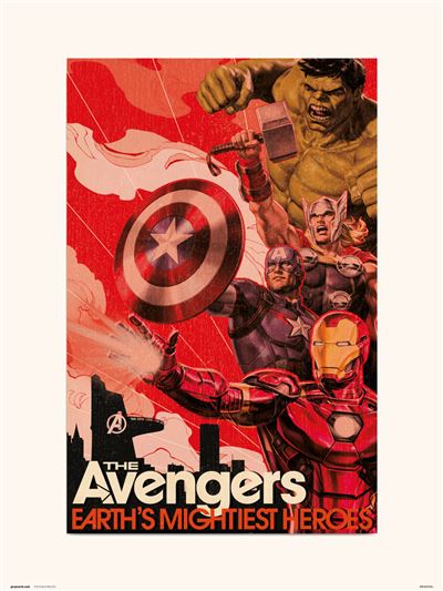 Poster Avengers Earths Mightiest Heroes