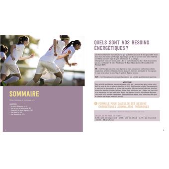 L'assiette de la sportive