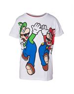 T-shirt enfant Difuzed Nintendo Mario et Luigi 8-10 ans