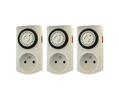 CHACON SET OF 3 MECHANICAL PROGRAMMERS