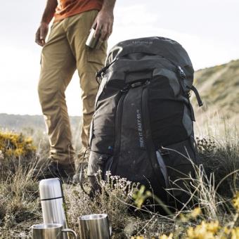 Sac à dos randonnée Lafuma Trek It Easy 65 + 10 L Noir