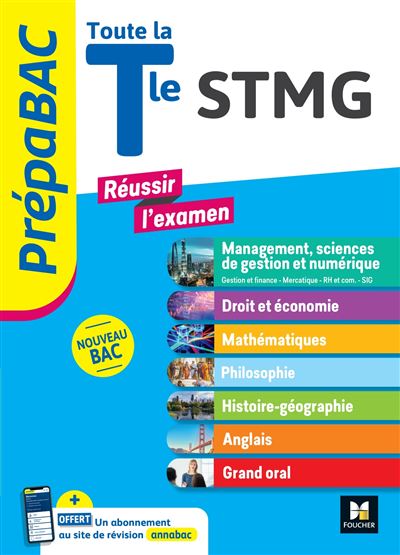 Prépabac tout le programme Bac STG