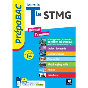 Prepabac Toute La Terminale Stmg - 