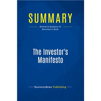Summary: The Investor's Manifesto