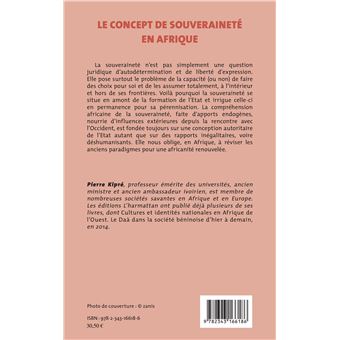 Le concept de souveraineté en Afrique