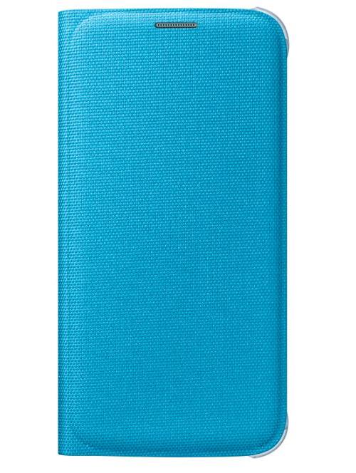 SAMSUNG FLIP CASE FABRIC GALAXY S6 BLUE