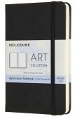 Carnet Aquarelle format de poche Moleskine Art Noir