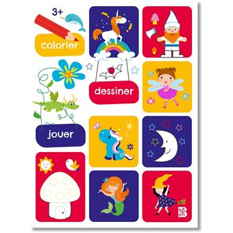 Mon premier livre de coloriages et de jeux 3+