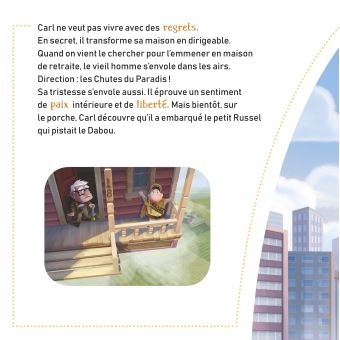 Disney émotions La tristesse (Là-Haut)