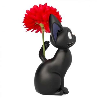 Statue Kiki la petite sorcière Ghibli Soliflore Jiji
