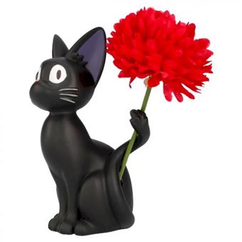 Statue Kiki la petite sorcière Ghibli Soliflore Jiji