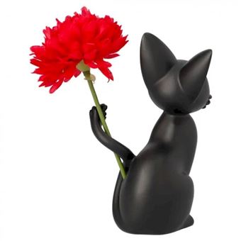 Statue Kiki la petite sorcière Ghibli Soliflore Jiji
