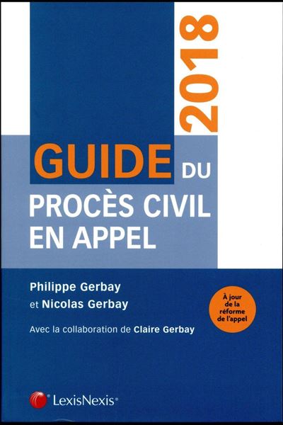 Guide du procès civil en appel