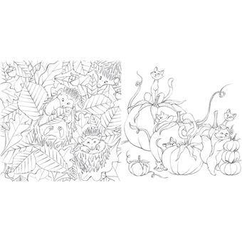 Les petits carrés d'Art-thérapie Boules de poils