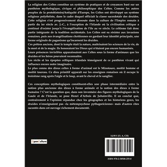 Les dieux celtiques à formes d'animaux
