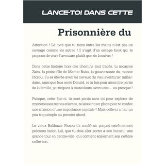 Escape ! Piégé avec les Rapetou