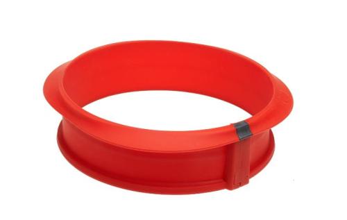 Moule à manqué démontable Lékué Duo 23 cm rouge