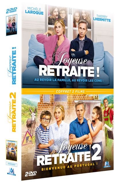 Coffret Joyeuse retraite ! 1 et 2 DVD