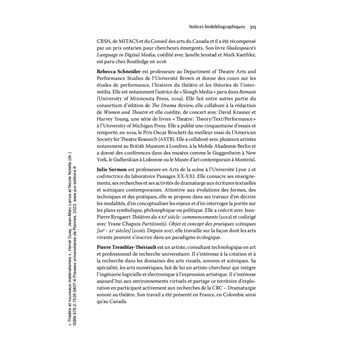 Théâtre et nouveaux matérialismes