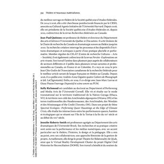 Théâtre et nouveaux matérialismes