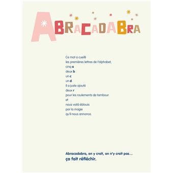 Le Livre des mots qui font réfléchir