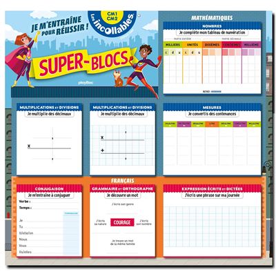 Super Blocs pour m'entrainer et réussir CM1-CM2 Cycle 3
