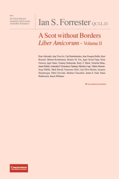 Ian Forrester A Scot Without Borders Liber Amicorum