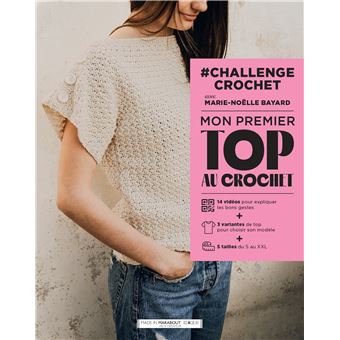#Challenge - Mon premier top au crochet