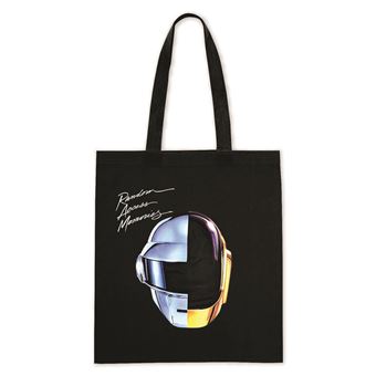 Tote bag Daft Punk Ram Helmets Noir Exclusivité Fnac