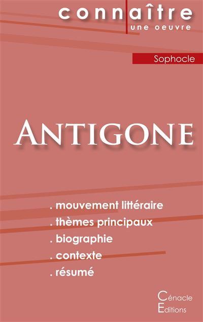 Fiche de lecture Antigone de Sophocle
