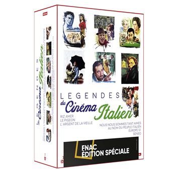 Coffret Les légendes du cinéma italien 7 Films Edition Fnac DVD