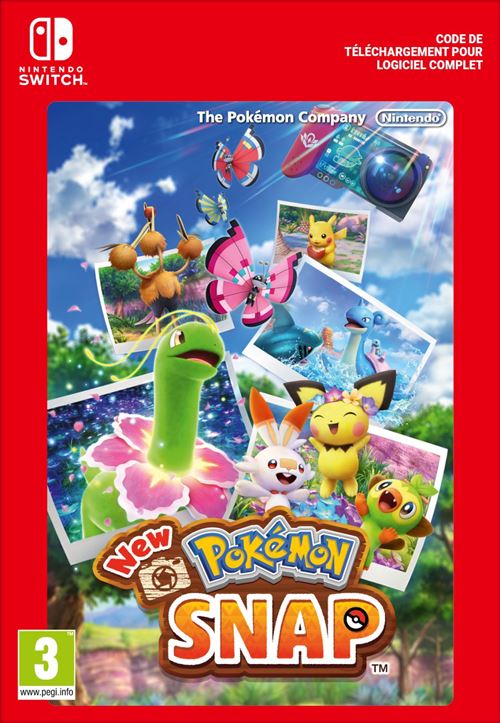 Code de téléchargement New Pokemon Snap Nintendo Switch