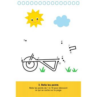 ERPM Bloc de jeux avec spirales et feutre 4+