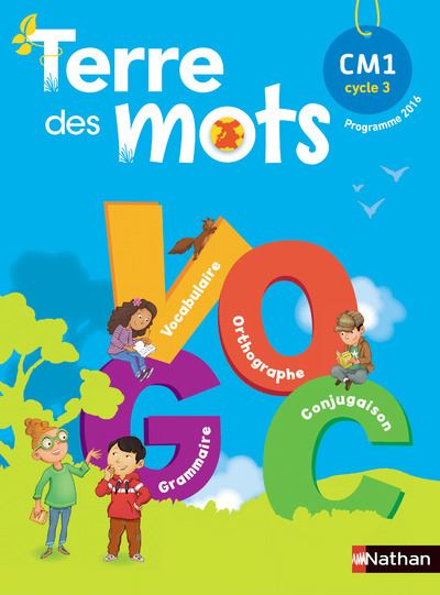 Terres des mots, Manuel CM1 cycle 3