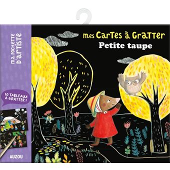 Ma pochette d'artiste - mes cartes à gratter petite taupe