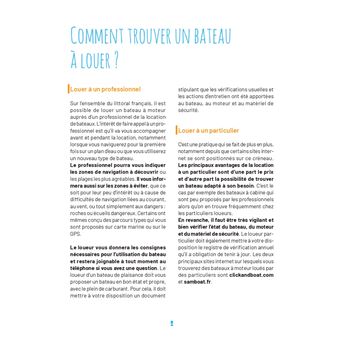 Le B.A-BA de ma sortie en mer en bateau à moteur - règles, sécurité, conduite