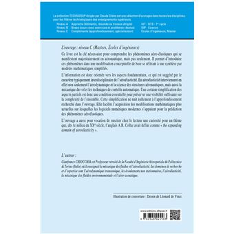Aéronautique - Aéroélasticité - Phénomèmes physiques, modélisation mathématique - Applications