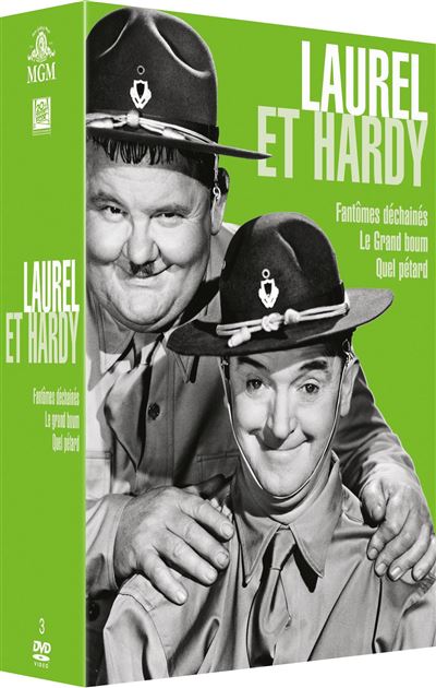Coffret Laurel et Hardy 3 films DVD