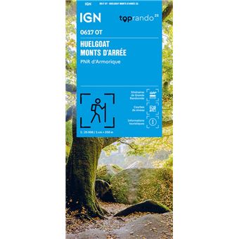 Top 25 Huelgoat Monts D Arree 1 25 000 Broche Collectif Achat Livre Fnac