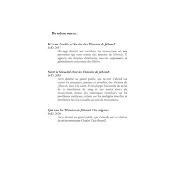 Témoins de Jéhovah et Franc-Maçonnerie : l'enquête vérité