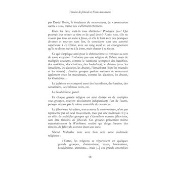 Témoins de Jéhovah et Franc-Maçonnerie : l'enquête vérité