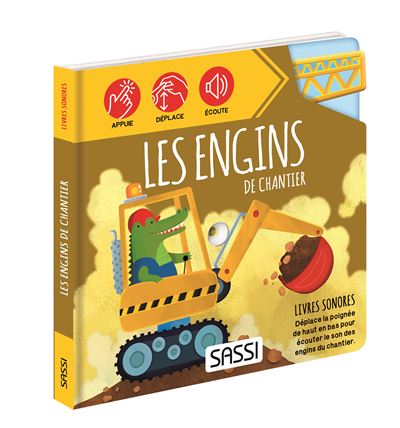 Les engins de chantier. Livres sonores - Matteo Gaule - cartonné