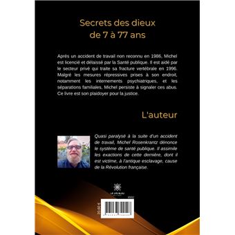 Secrets des dieux de 7 à 77 ans